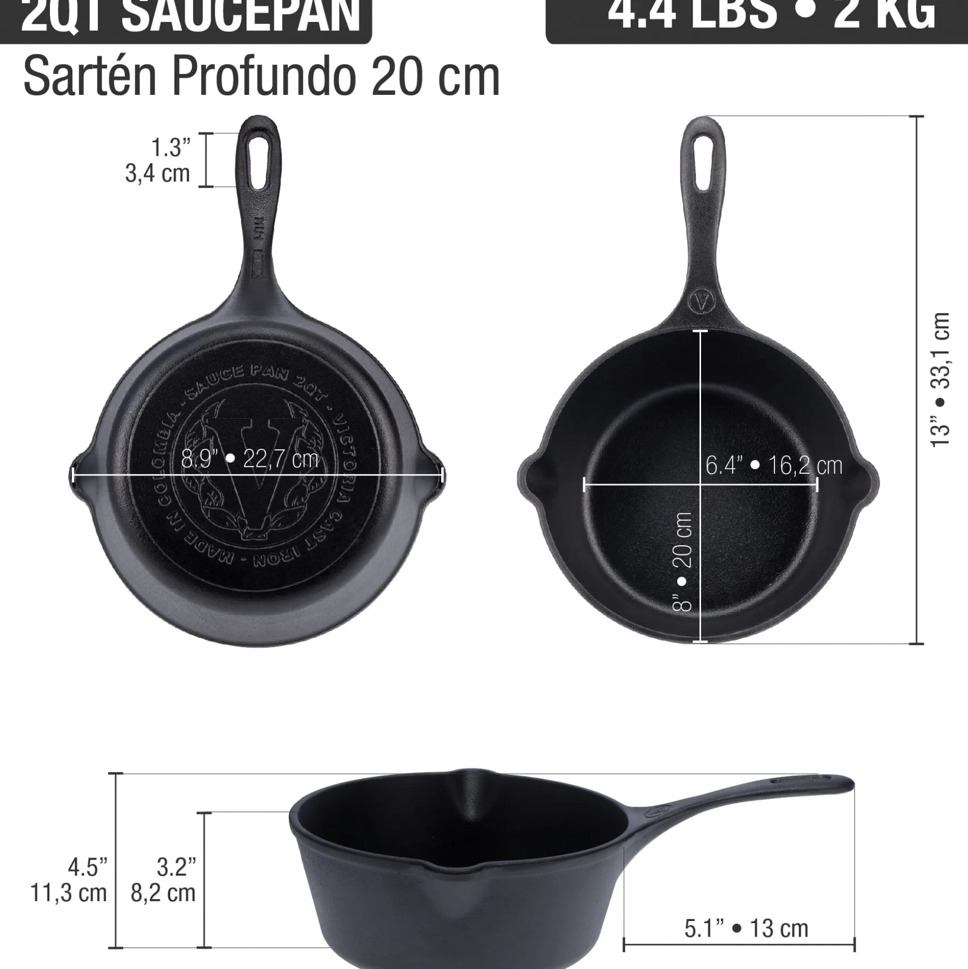 Saucentopf Gusseisen