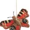 Schmetterling Filz - Pfauenauge