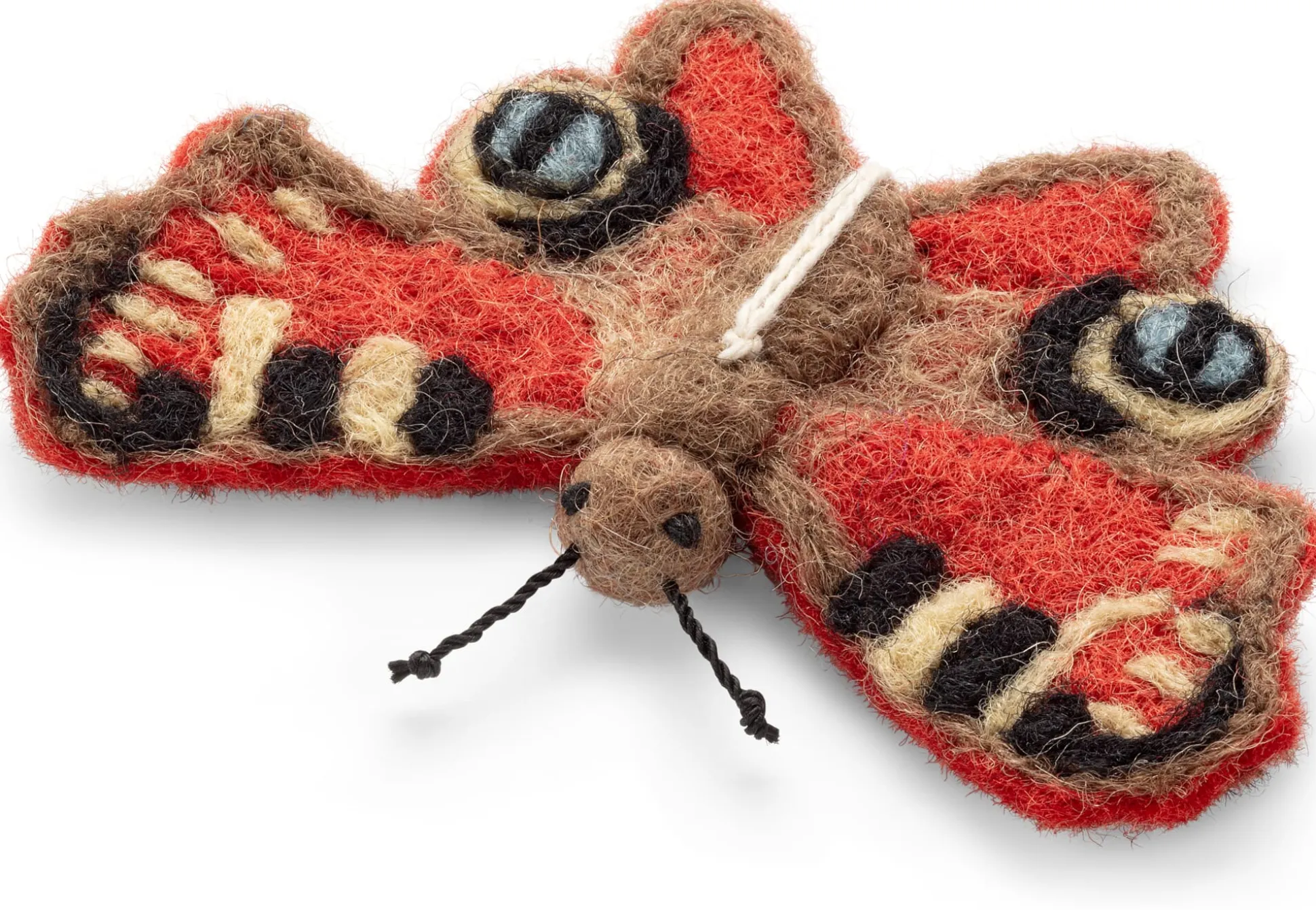 Schmetterling Filz - Pfauenauge
