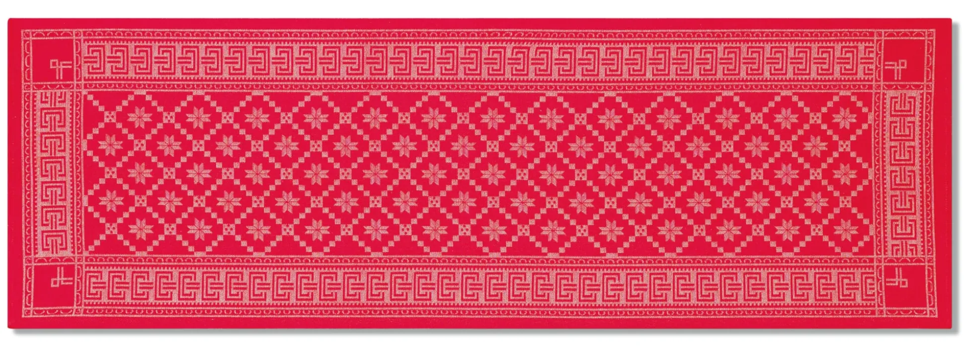 Schwedischer Tischläufer rot 50 x 150cm