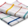 Serviette bunt kariert (2 Stück)