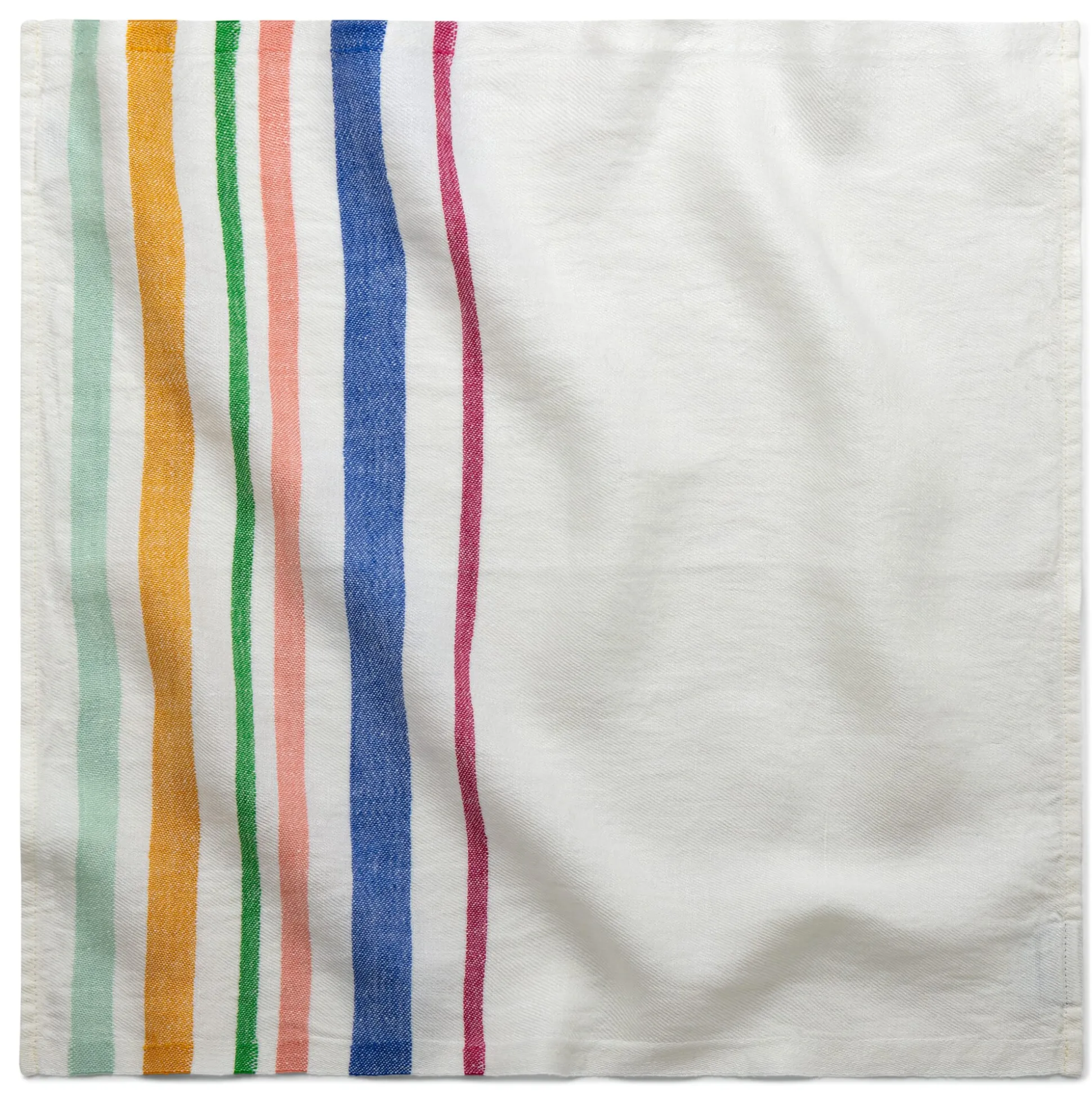 Serviette farbig gestreift
