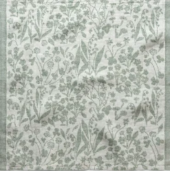 Serviette Leinen floral