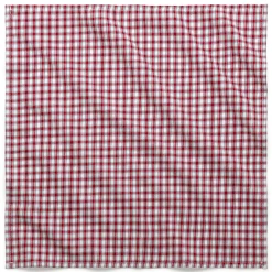 Serviette rot-weiß kariert