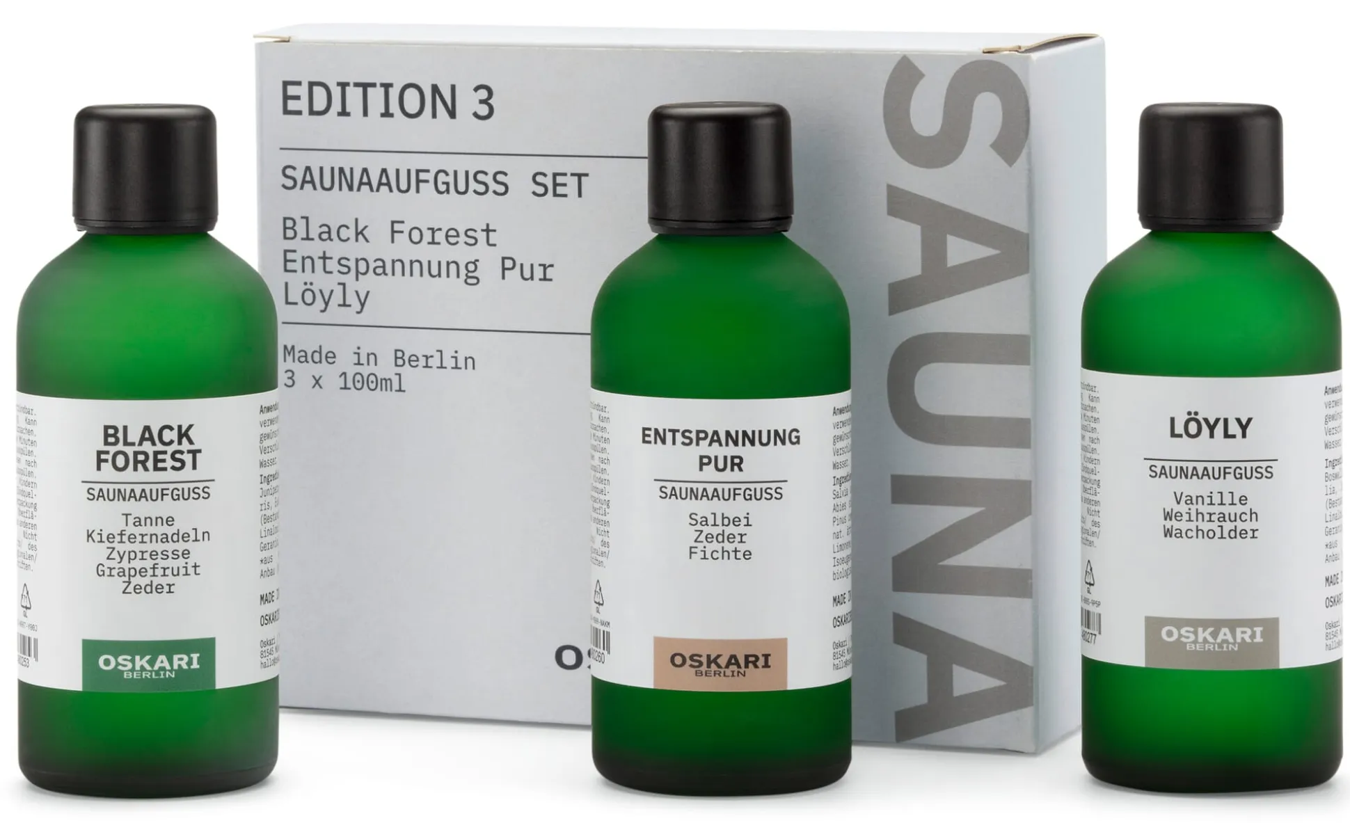Set Saunaaufguss Edition 3
