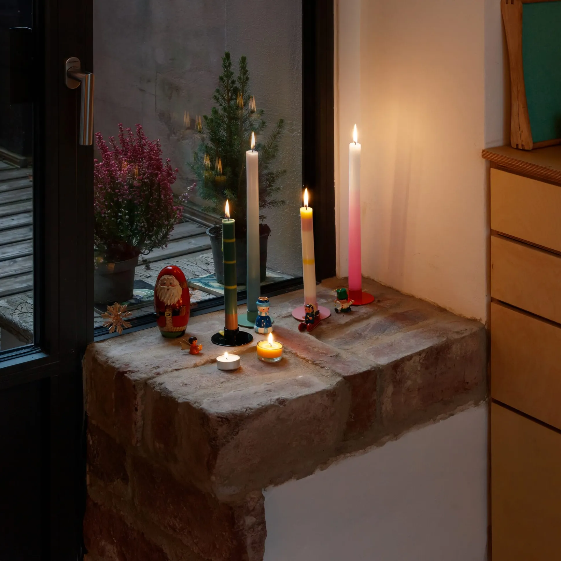 Stabkerze Weihnacht