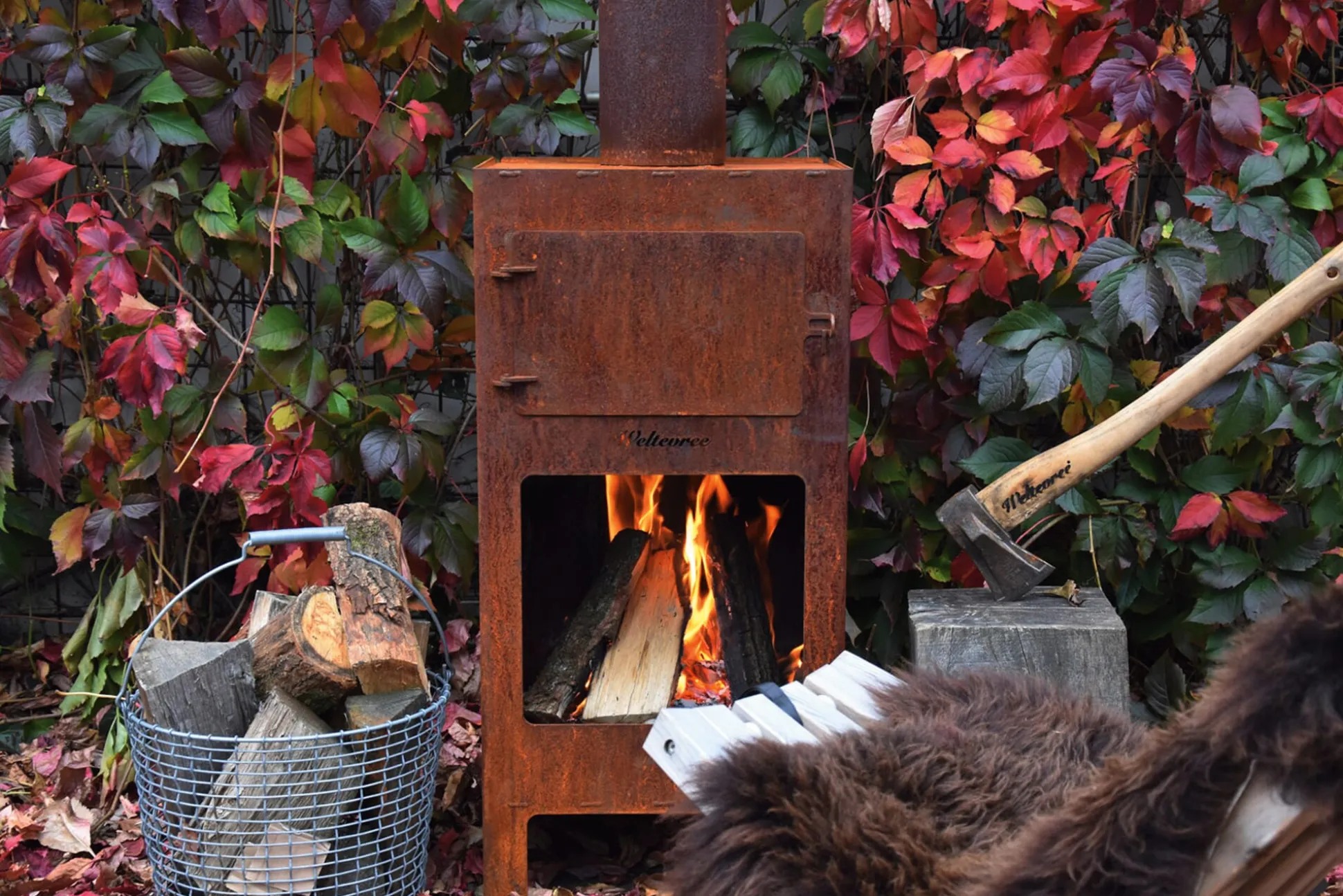 Stahlherd Outdooroven