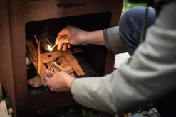 Stahlherd Outdooroven