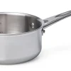 Stielkasserolle Edelstahl