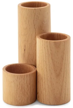 Stifte- und Utensilienköcher Buchenholz