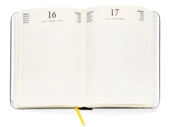 Tageskalender Metallkante