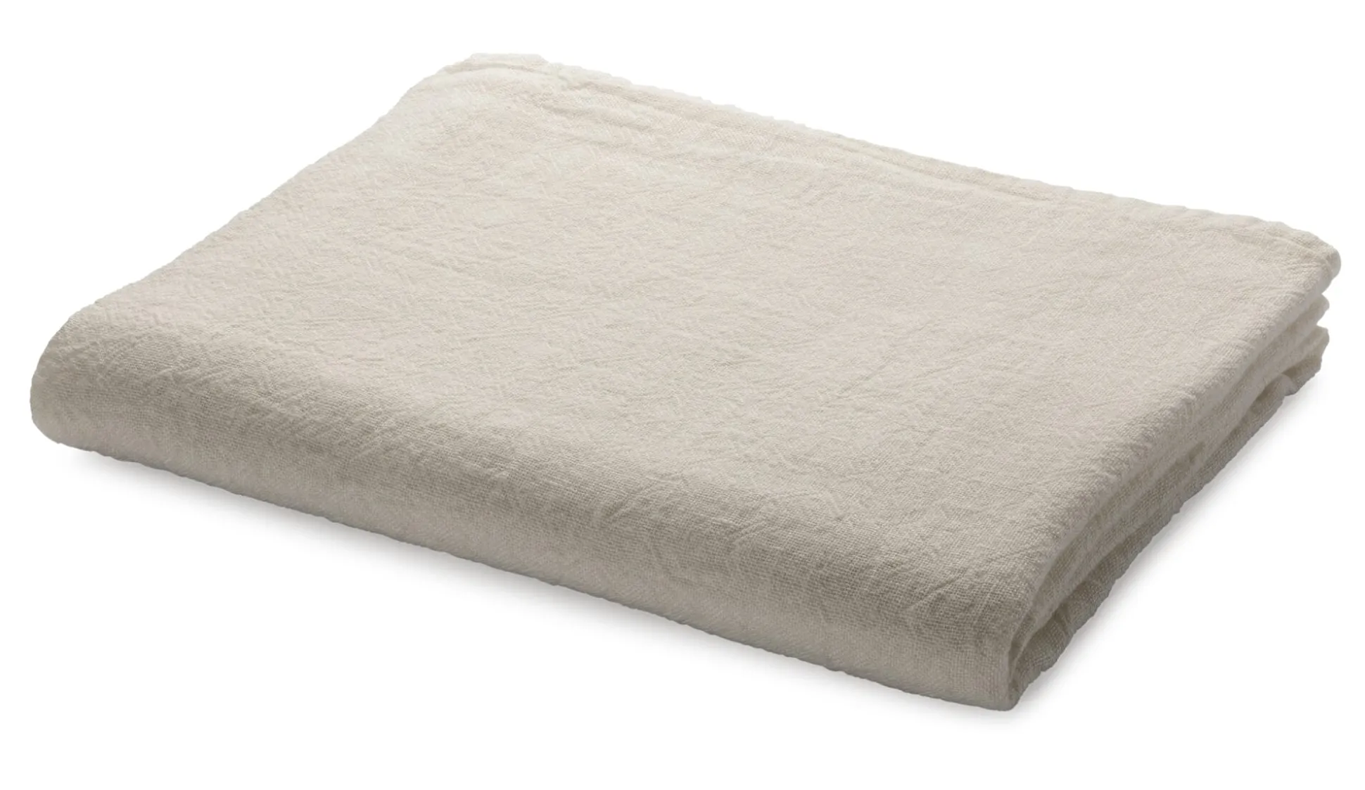 Tischdecke gewaschenes Leinen