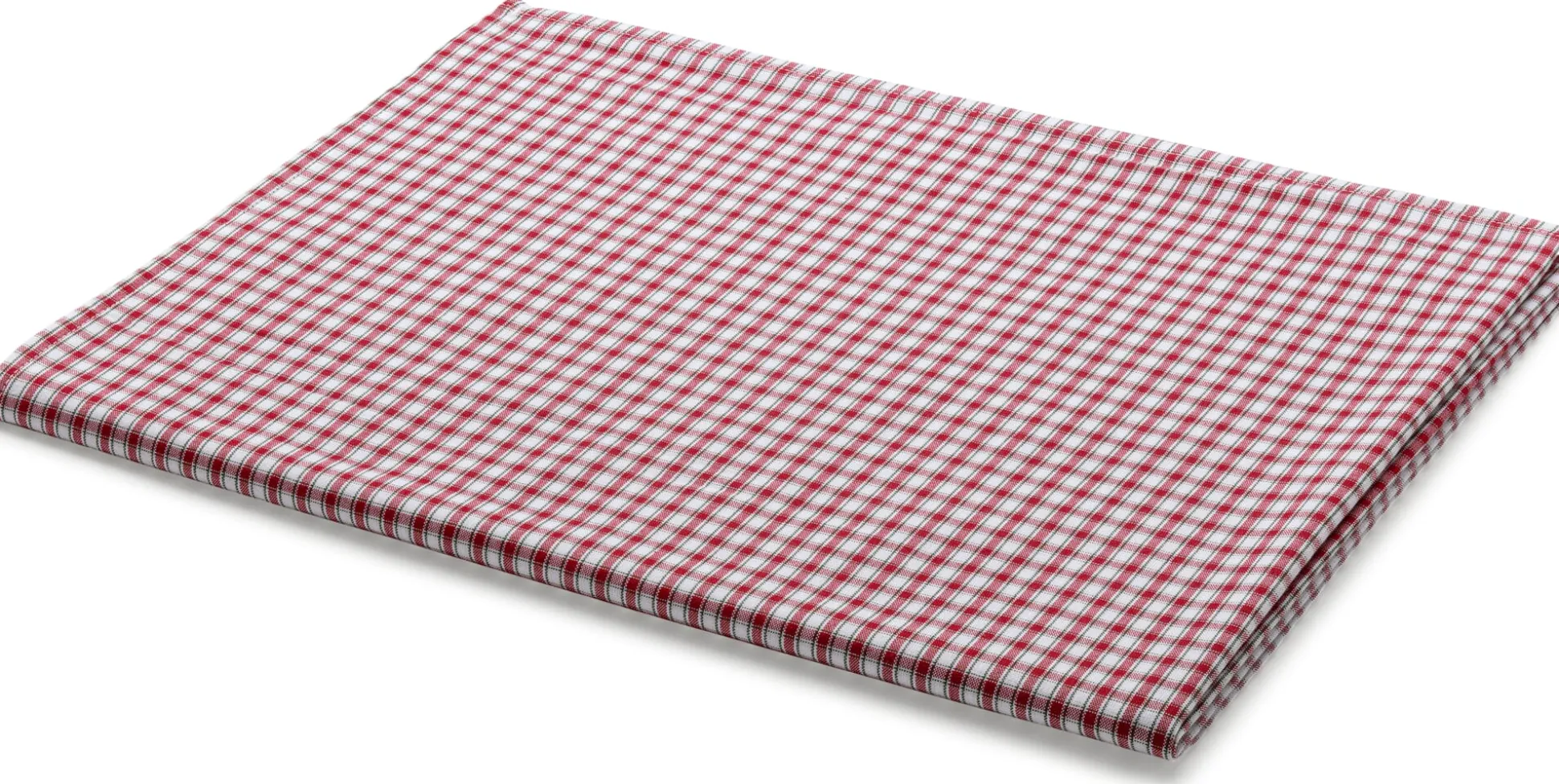 Tischdecke rot-weiß kariert