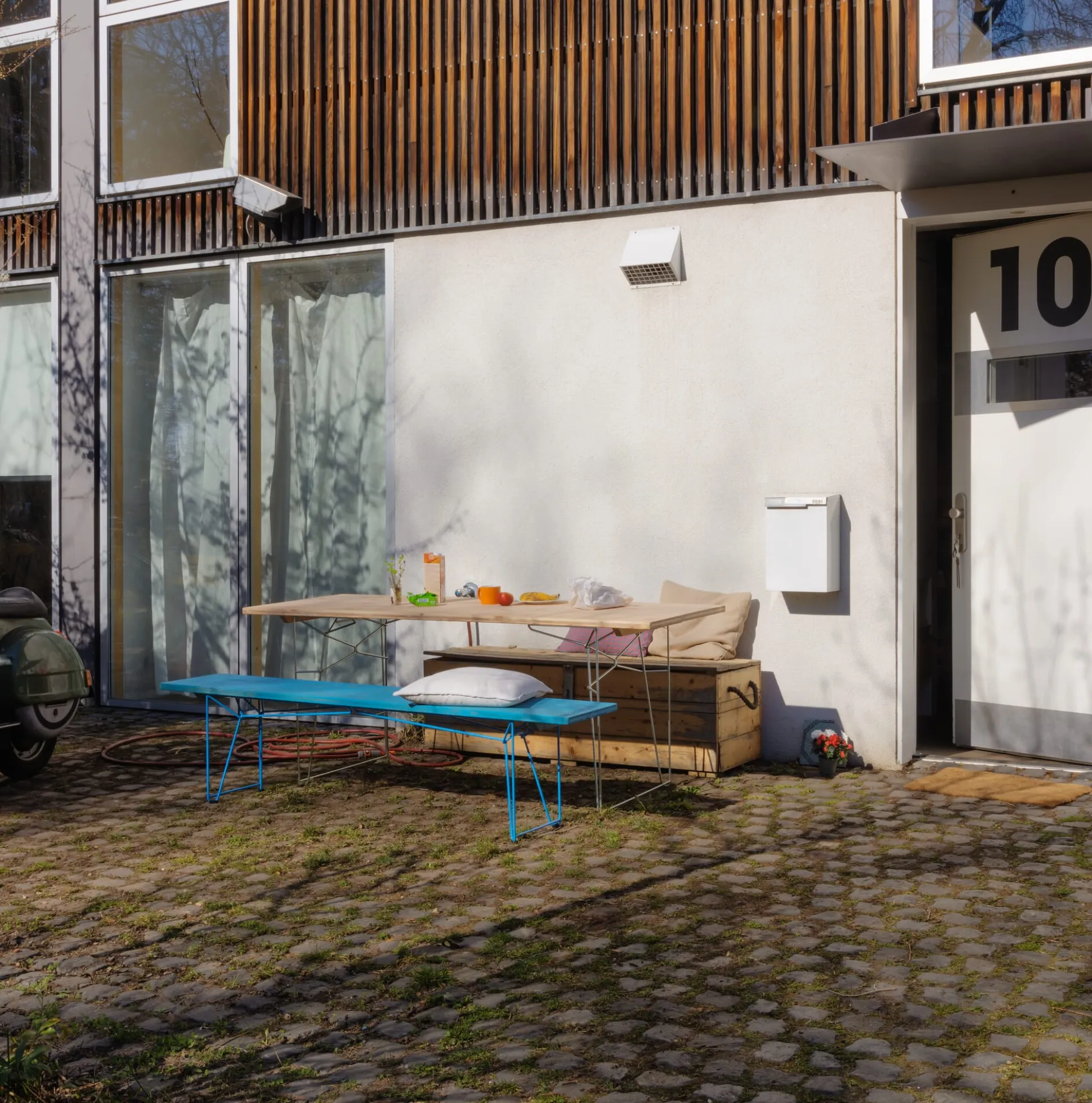Tisch und Bank BTB Gestell