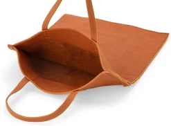 Tote Bag Leder, cognac