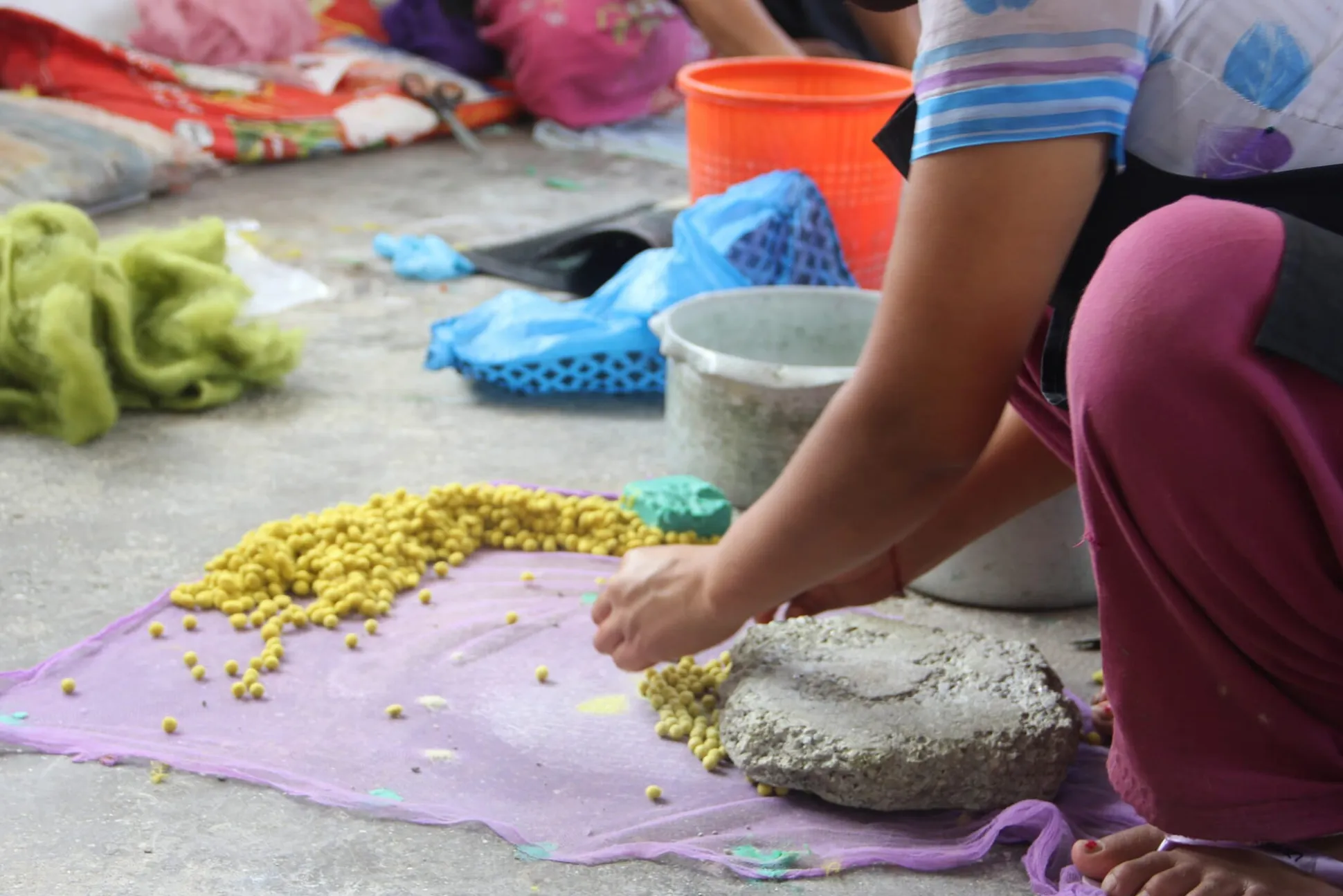 Türkranz Ostern Filz