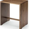 Ulmer Hocker Nussbaumholz