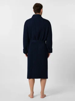 Unisex-Bademantel Waffelpiqué