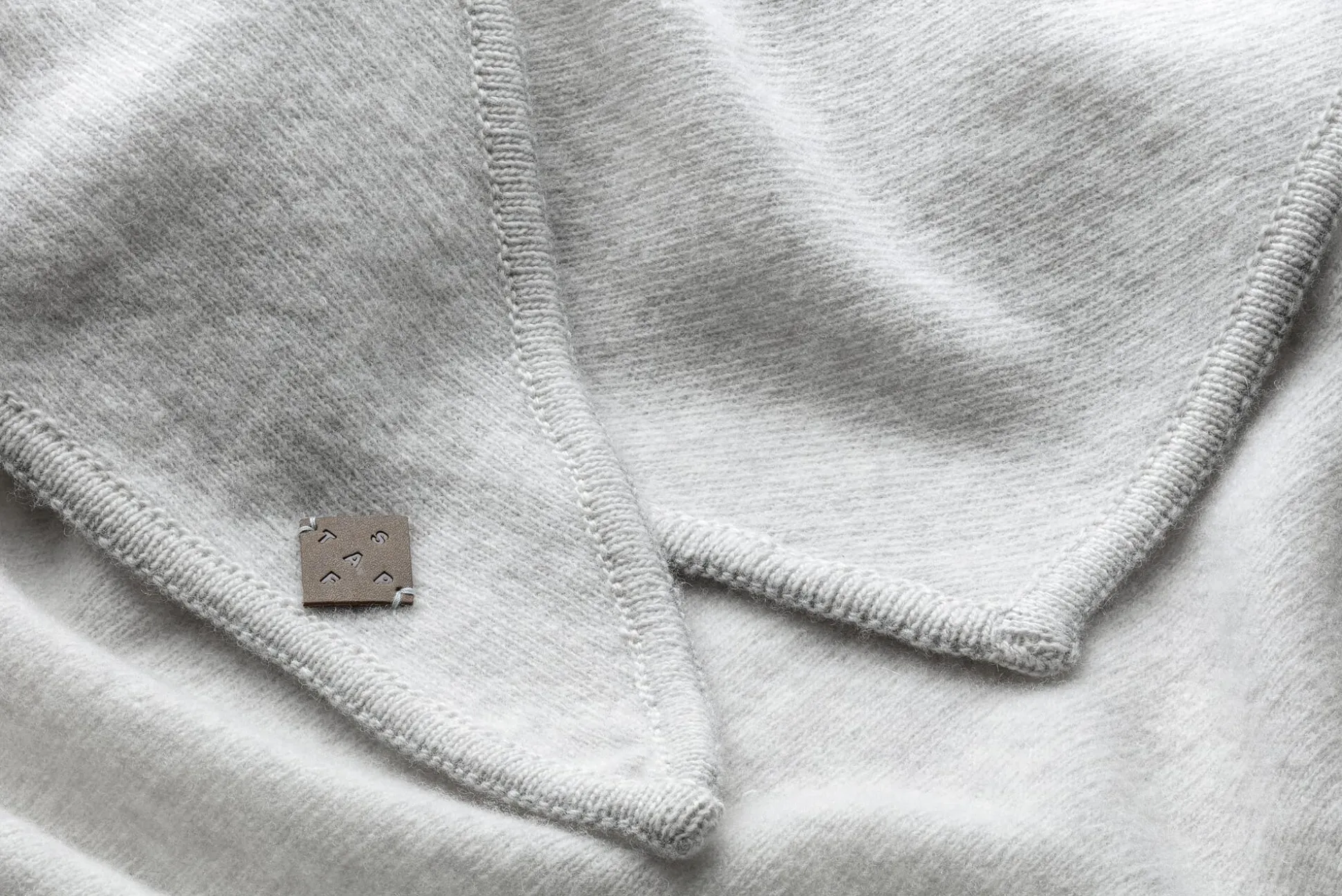 Unisex-Dreieckstuch, Ecru