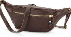 Unisex-Hüfttasche, dunkelbraun