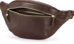 Unisex-Hüfttasche, dunkelbraun