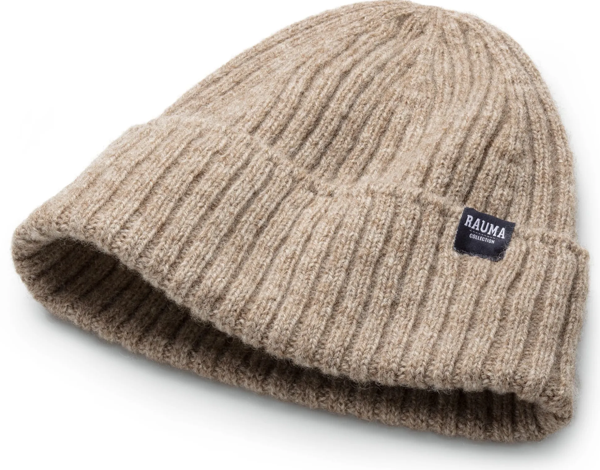 Unisex-Strickmütze Rippe