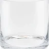 Vase Glas zylinderförmig