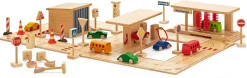 Verkehrsampel Holz
