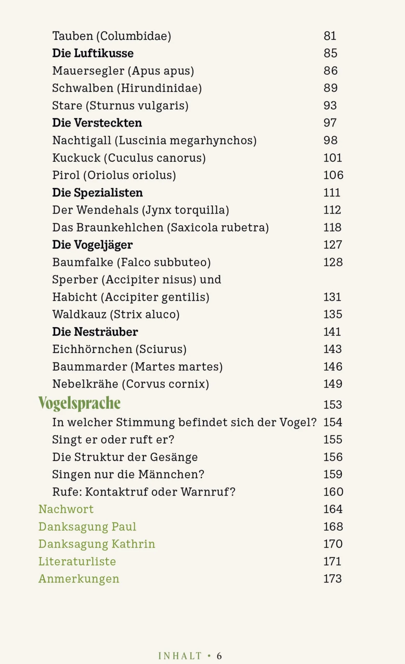 Vögel verstehen
