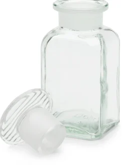 Vierkantflasche Glas