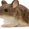 Waldmaus Lindenholz handgeschnitzt