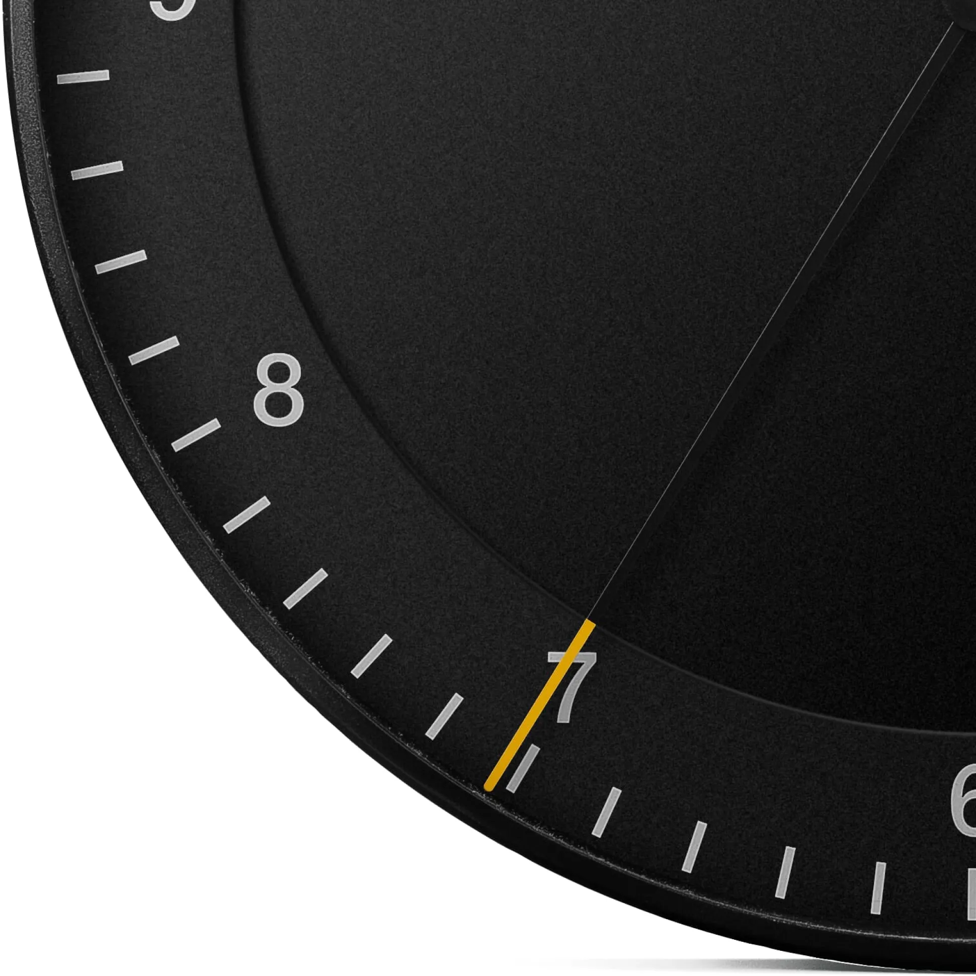 Wanduhr Braun