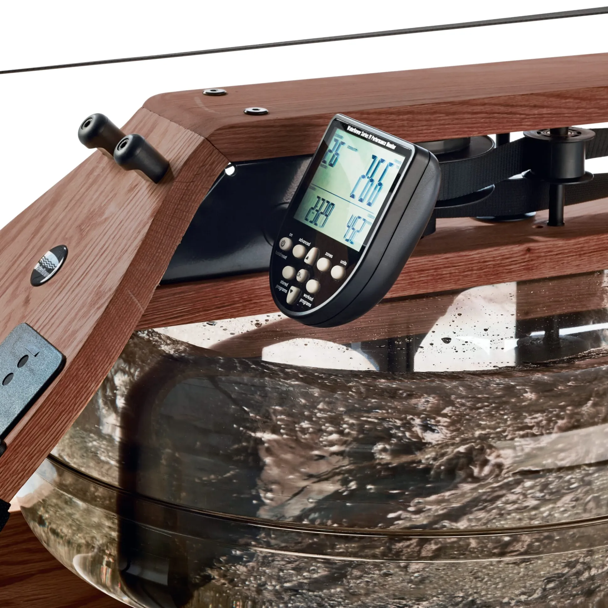 WaterRower Rudergerät Holz mit Monitor