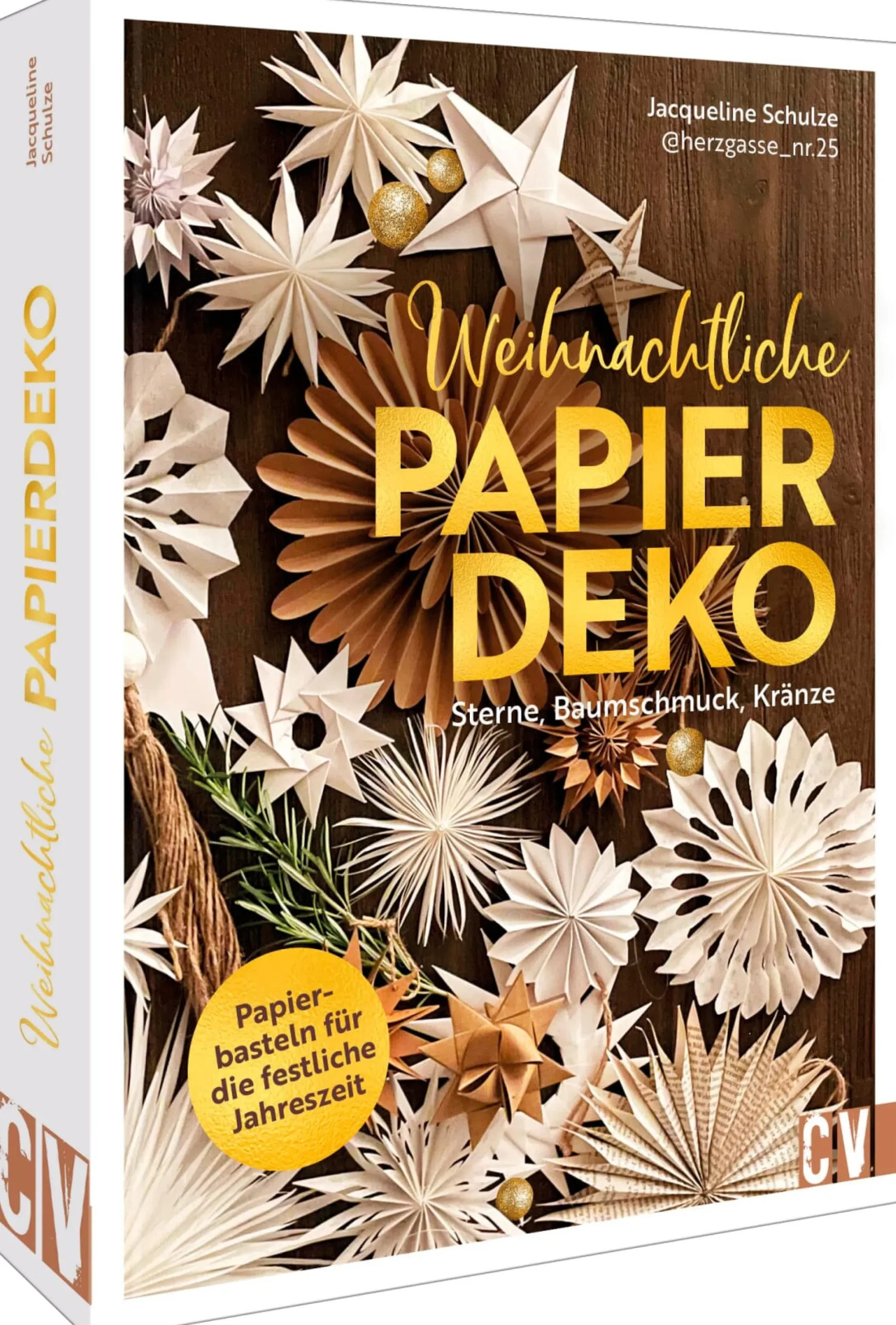 Weihnachtliche Papierdeko