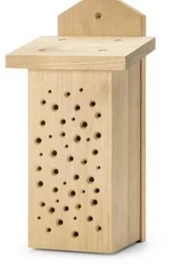 Wildbienenhaus Robinienholz