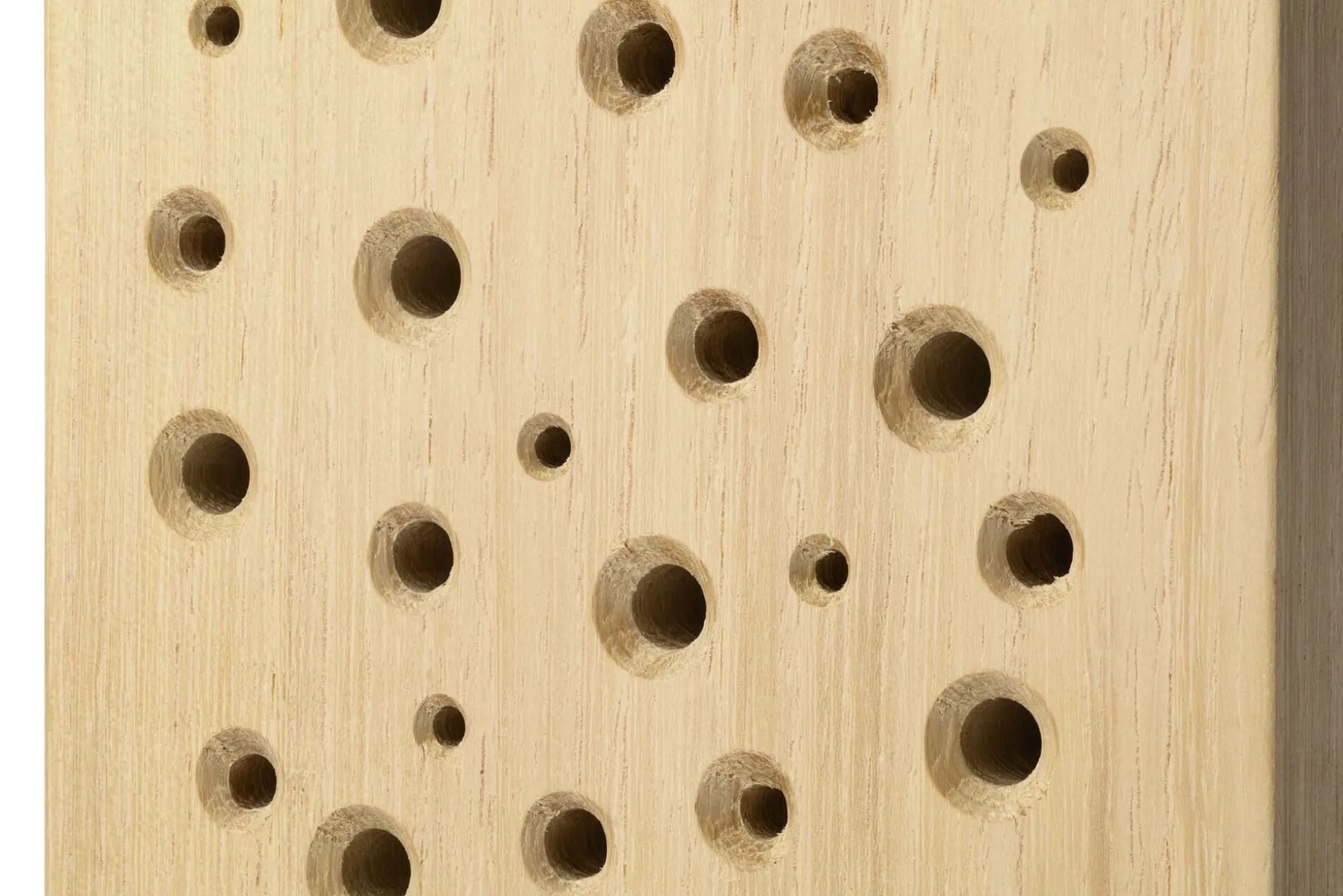 Wildbienenhaus Robinienholz