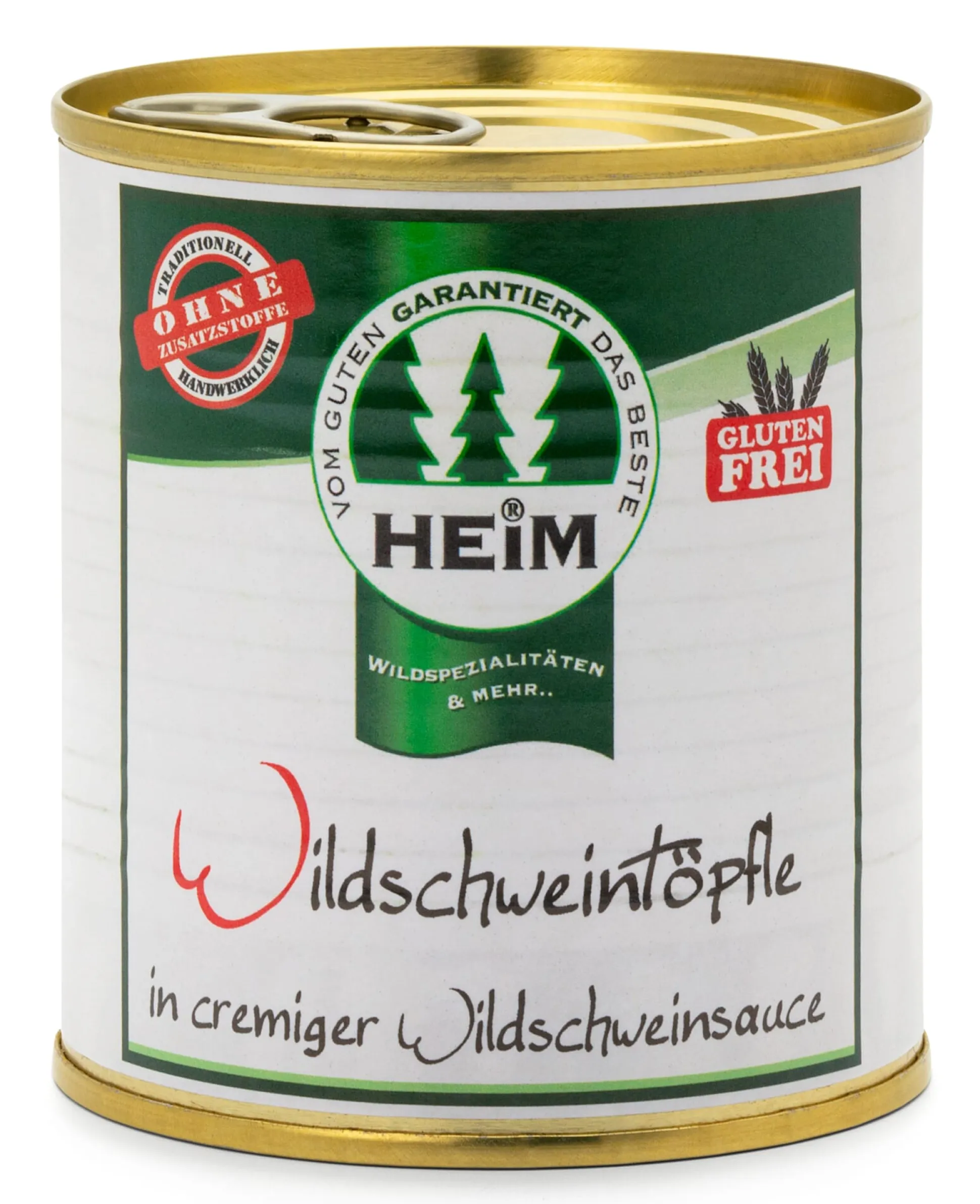 Wildschweintöpfle in cremiger Wildschweinsauce