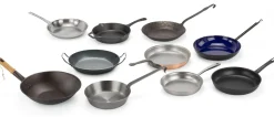 Wok brüniert