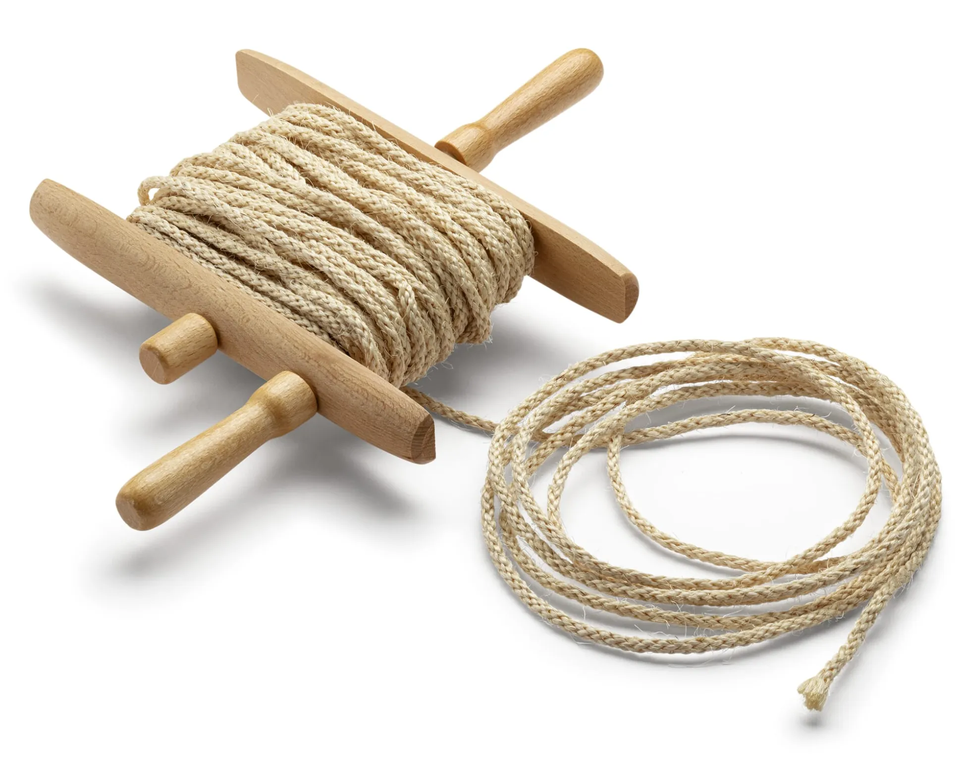 Wäscheleine mit Wickler